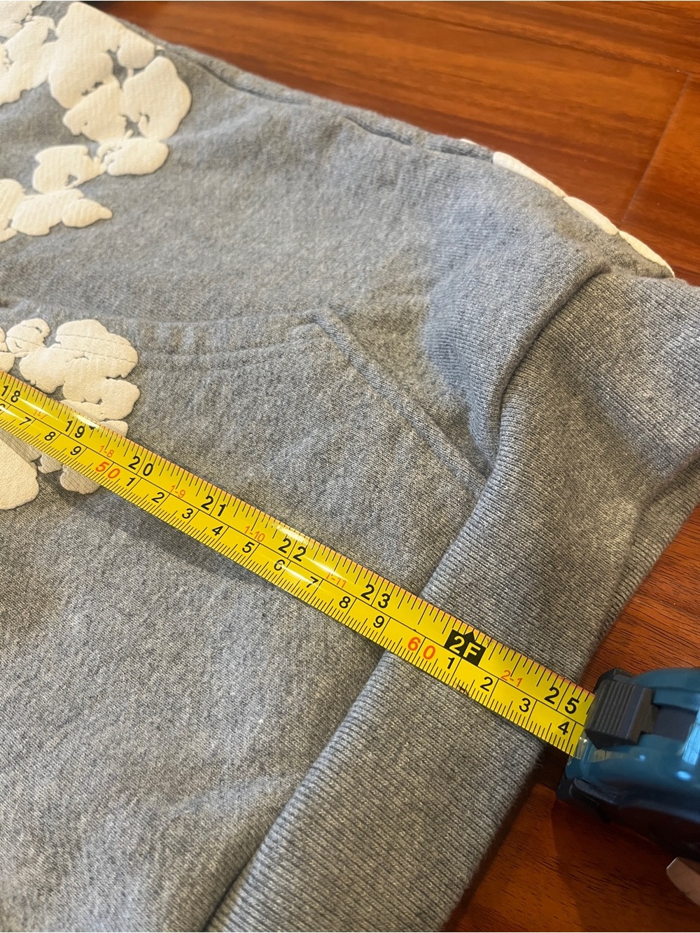 Denim Tears Grey Cotton Streetwear Hoodie - Size Large - Picture 4 of 5